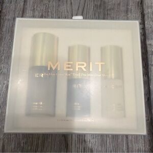 MERIT The Mini Great Skin Trio Limited Edition Skincare Set New